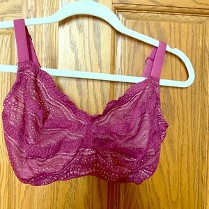 Cosabella Curvy Bralette Small Mulberry